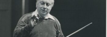 Violinist Isaac Stern Lectures